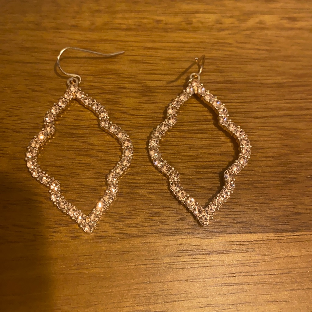 Francescas Fancy Sparkly Earrings 12$
